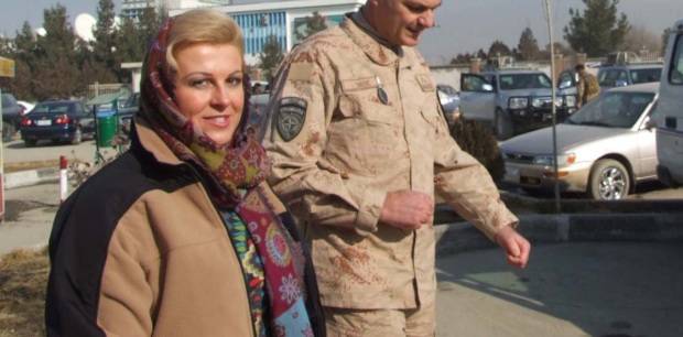 Kolinda Grabar Kitarović u Afganistanu 2013. -2
